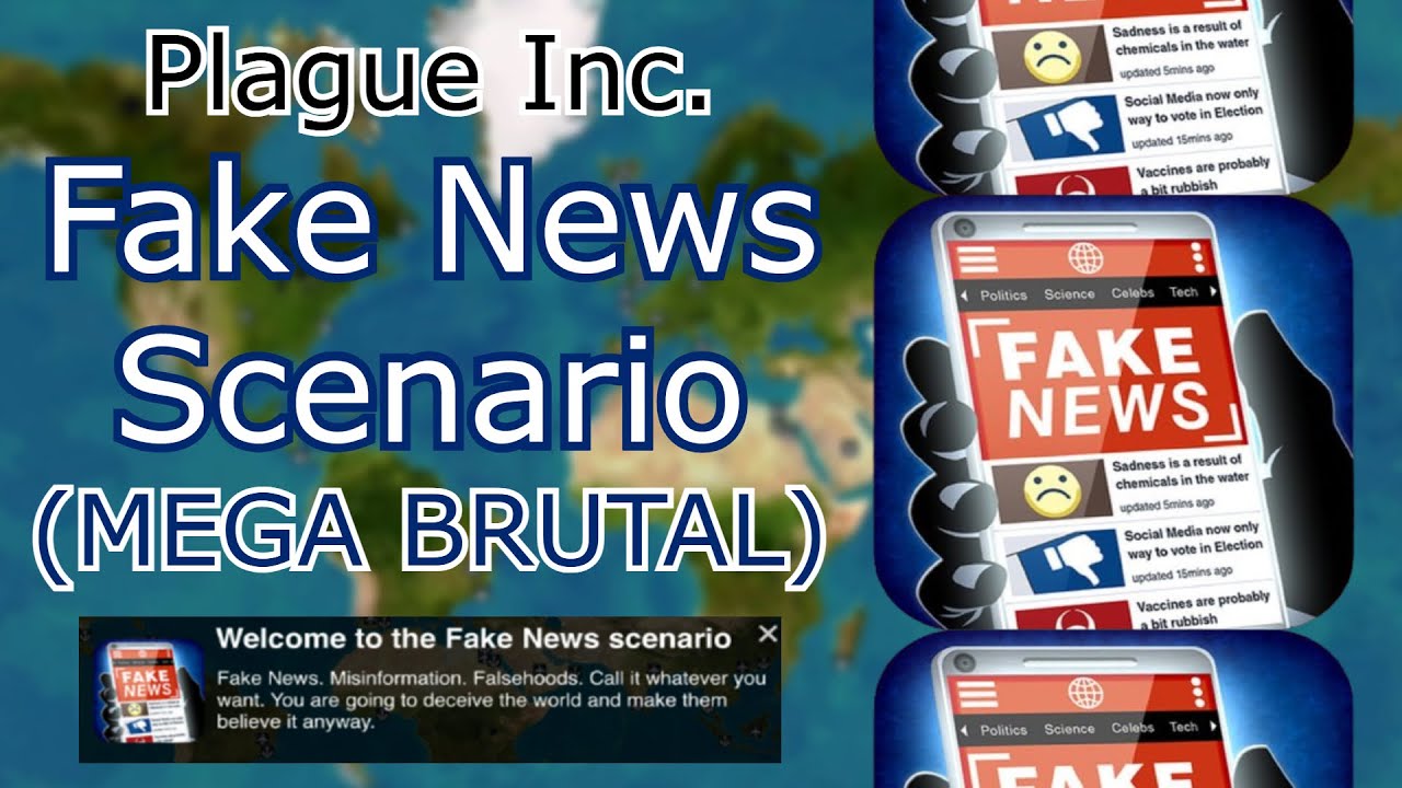 Plague Inc. Fake News Mega Brutal Walkthrough
