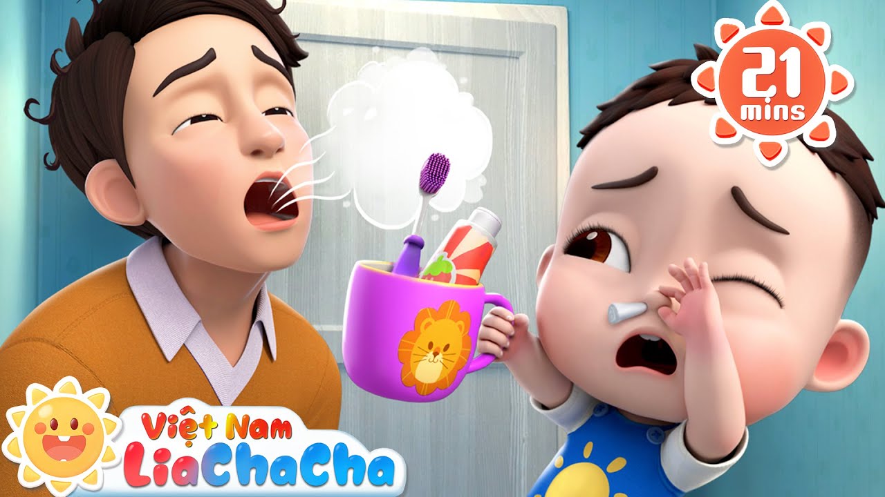 🪥 B&eacute; đ&atilde; đ&aacute;nh răng chưa 🦷 Lia v&agrave; ChaCha vệ sinh răng miệng | LiaChaCha - Ca Nhạc Thiếu Nhi Việt Nam