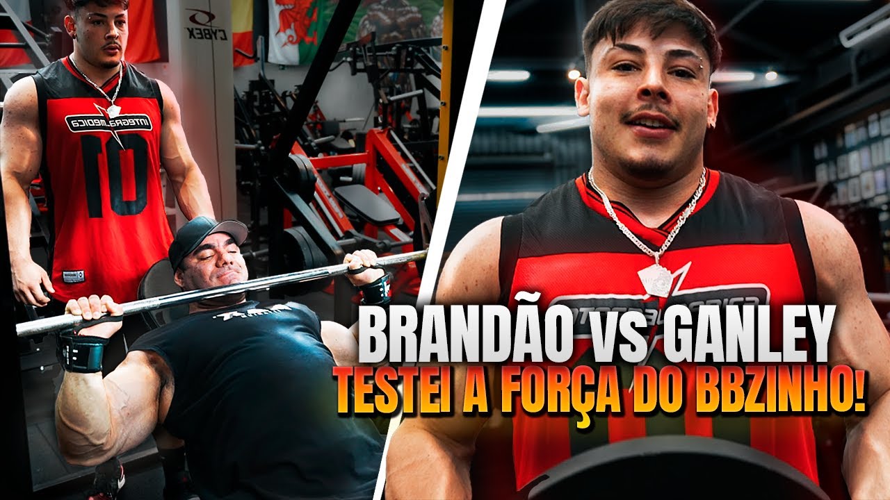 BRANDÃO vs GANLEY | TESTEI A FORÇA DO BBZINHO!