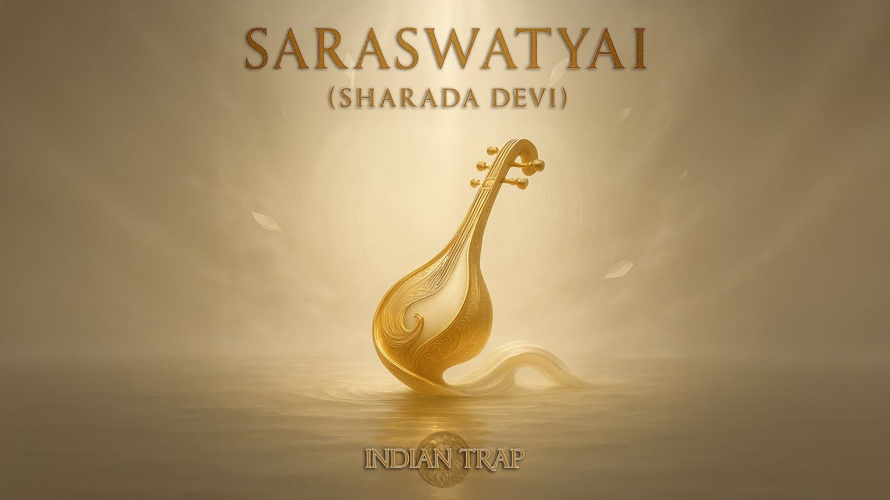 SARASWATYAI (SHARADA DEVI) | Indian Trap | Lyrical | Ancient Mantra for Wisdom , Art and Flow.