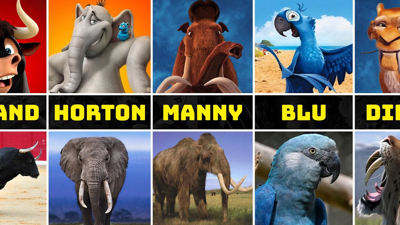 ВСЕ персонажи Blue Sky в реальной жизни