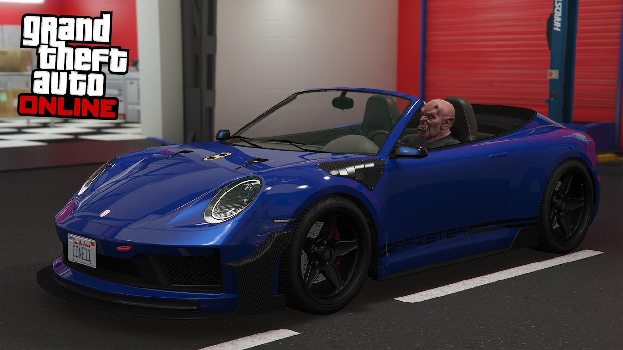 GTA 5 Online - Pfister Comet S2 Cabrio (Porsche 911 Turbo S Cabriolet) - DLC Vehicle Customization