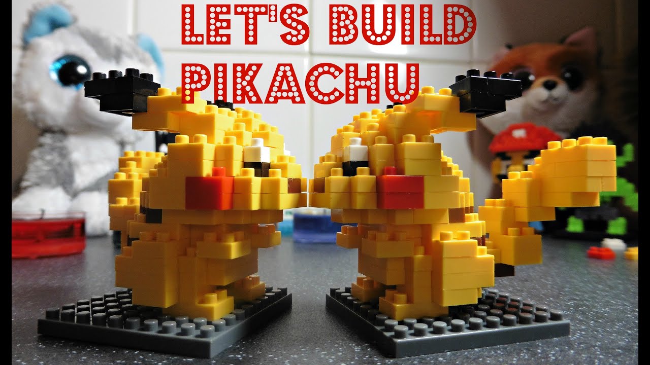 Let's Build Pikachu | Loz | Nanoblock | Mini Blocks