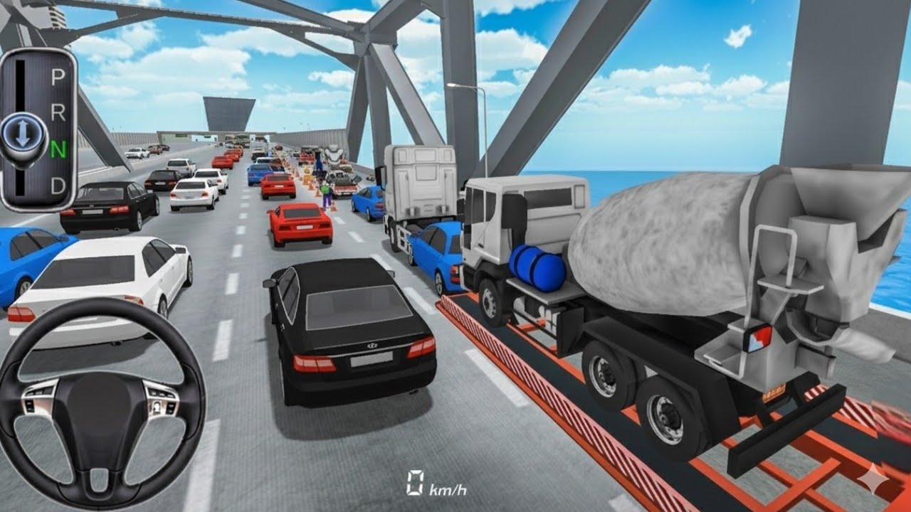 New Dump Concrete mixture truck transport in Highway Construction 🚧 site–3d driving class new  2026