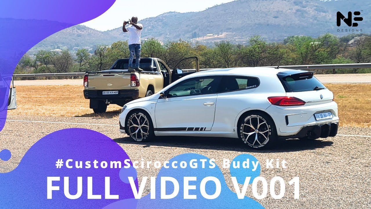 DIY : CUSTOM GTS REAR DIFFUSER MADE OUT OF FIBER GLASS
