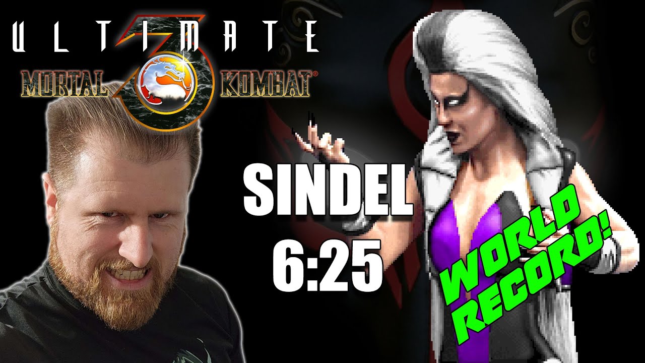 МИРОВОЙ РЕКОРД! Скоростное прохождение Ultimate Mortal Kombat 3 с Синдел &mdash; 6:25 [WR]