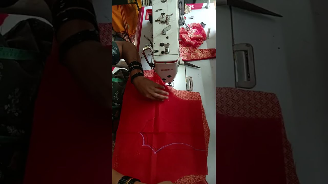 चांदणी गळा कसा शिवायचा बघायचा असेल तर हा व्हिडिओ नक्की बघा#चांदनीट्रेडिंगडिजाइनर