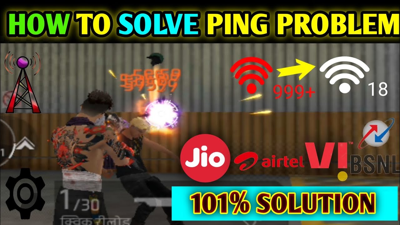 Free Fire Network Problem || How To Solve 999+ Network Problem Free Fire || FF Network Problem ||