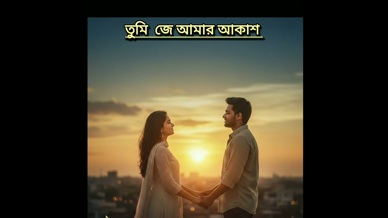 তুমি যে আমার আকাশ | Tumi Je Amar Akash | New Bengali Romantic Song 2024! @Vibe Mood On