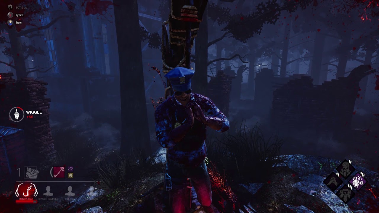 Escaping against a facecamping legion and arguing in end game chat