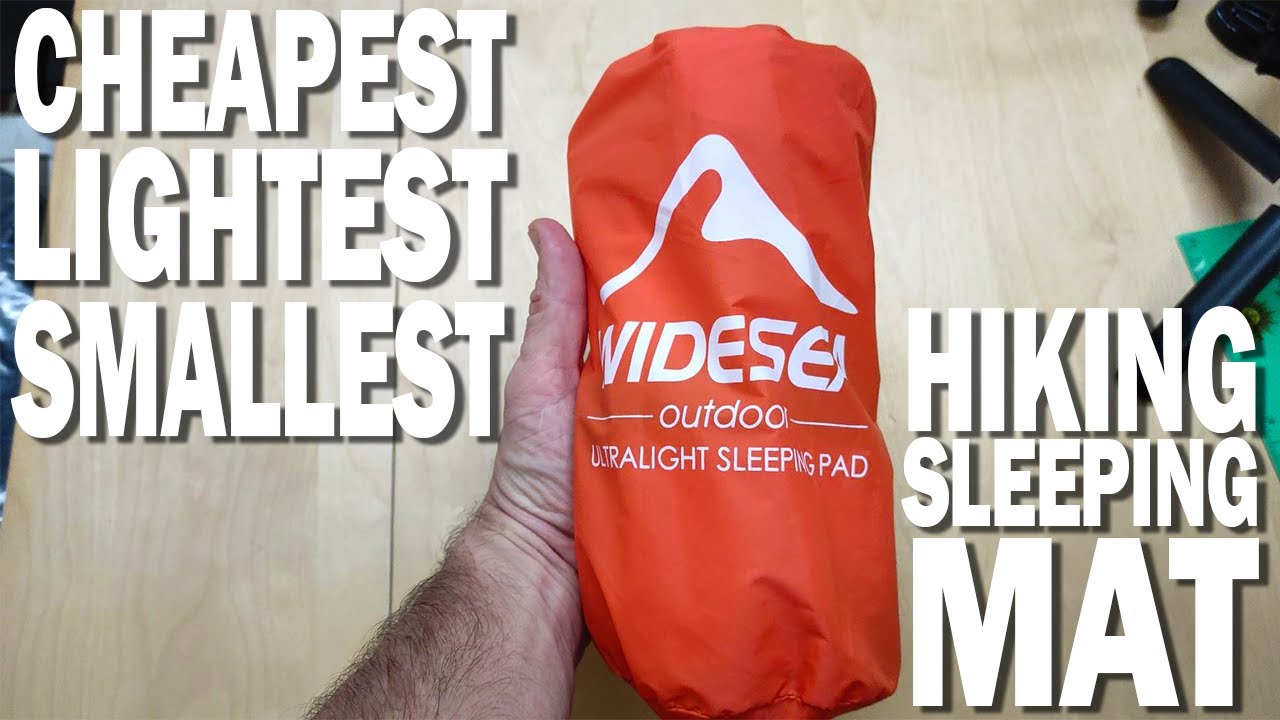 WIDESEA Ultra Light Sleeping Mattress // Cheap Hiking Gear