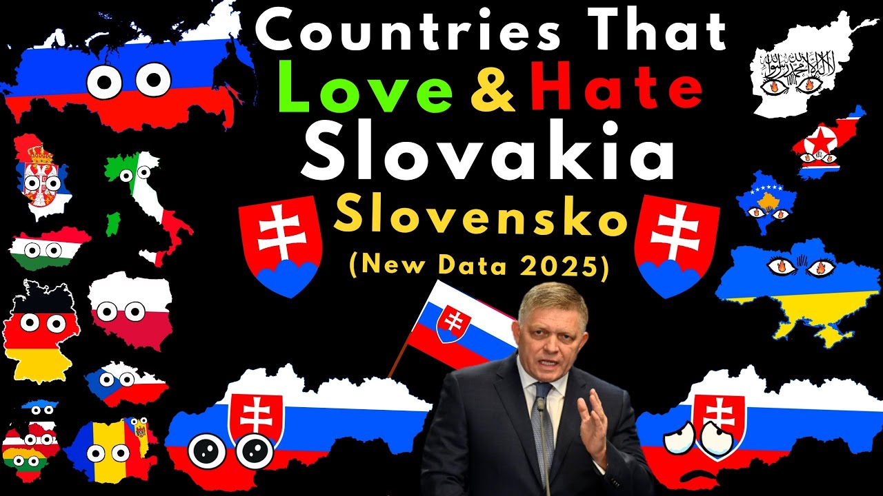 Countries That Love/Hate Slovakia (New Data)