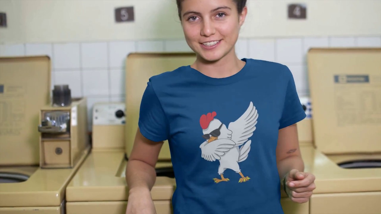 Cute Dabbing chicken Shirt Funny chicken Dab Tshirt Gift