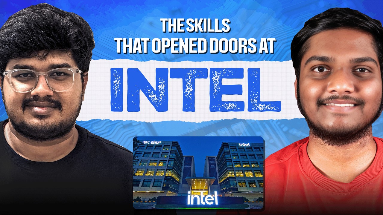 Journey from Electrical Engineering to VLSI Egnineer at Intel ft.Abhav
