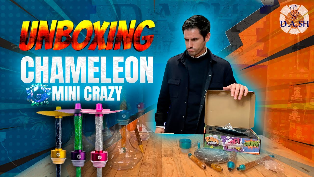 Una cachimba de SUPERHÉROES por 90€ - CHAMELEON MINI CRAZY