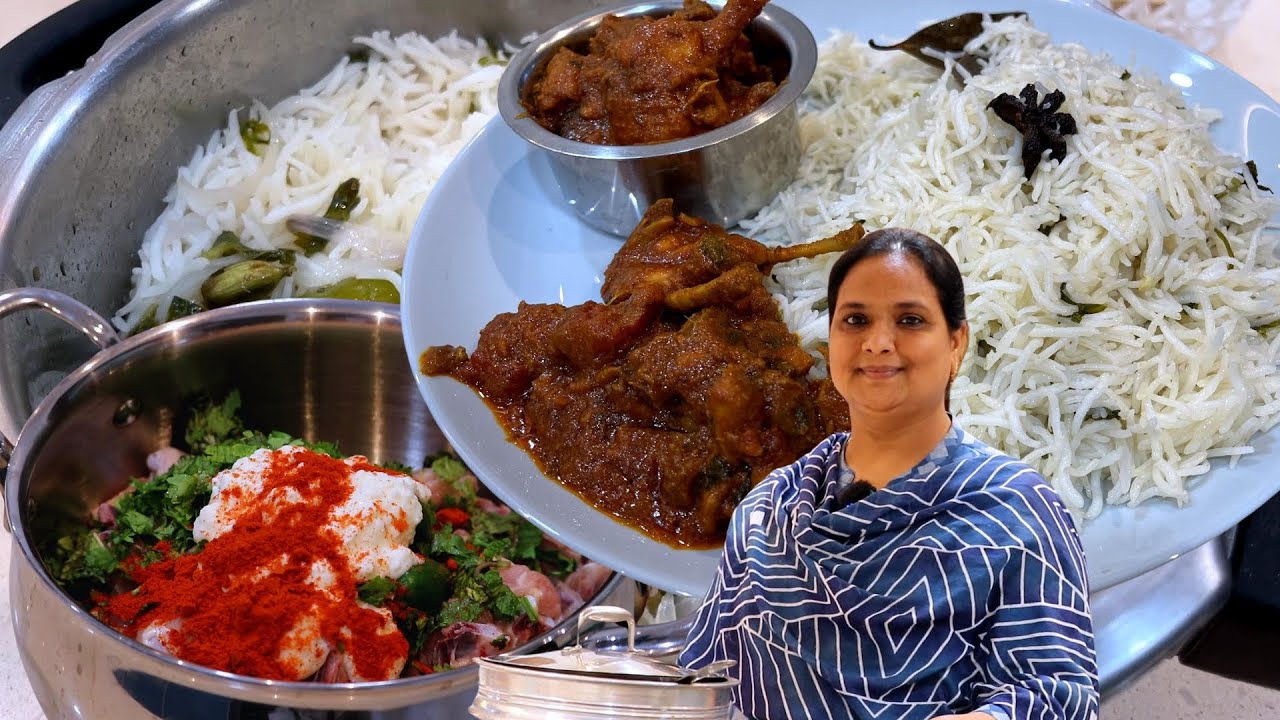 பிரியாணியே தோற்று போகும் இனி அடிக்கடி இந்த லஞ்ச் தான் செய்வீங்க | Chicken Gravy With Ghee Rice