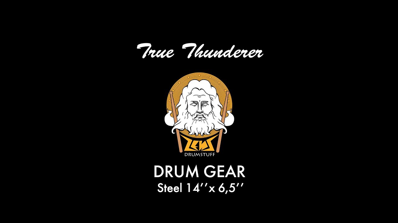 DRUM GEAR Steel Snare 14