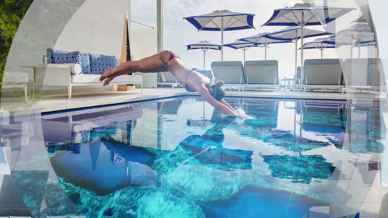 SICIS Vetrite Gem Glass Swimming Pools - SlideShow