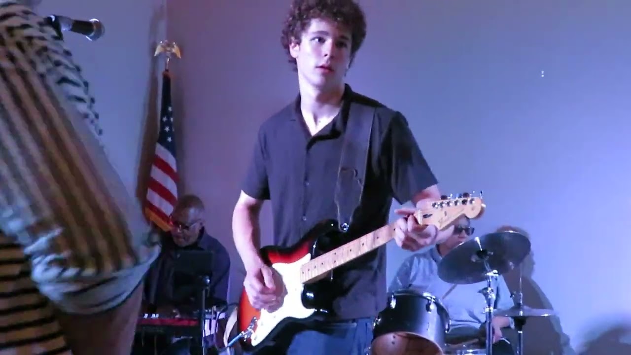 Mighty Michael performed Stevie Ray Vaughan's 