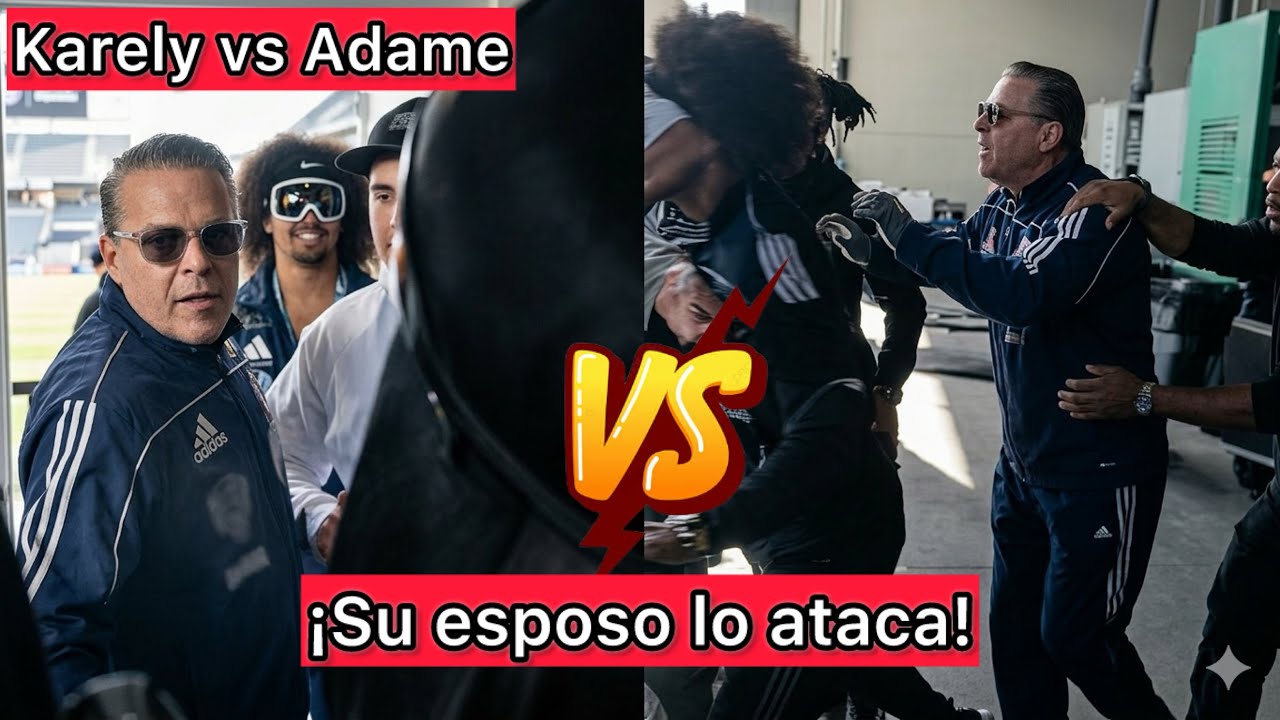 ¡Karely Ruiz enfrenta a Adame! | ¡Esposo de Karely lo ataca por la espalda! #ringroyale