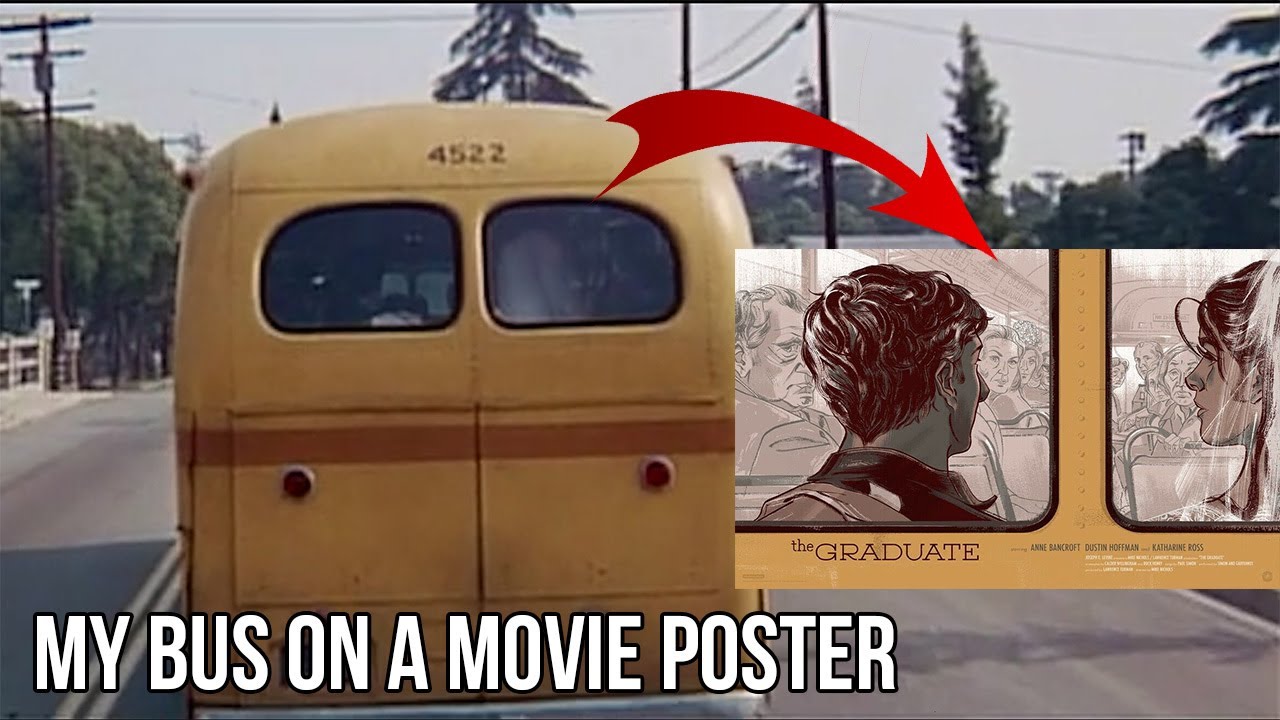 My bus was made into a movie poster!