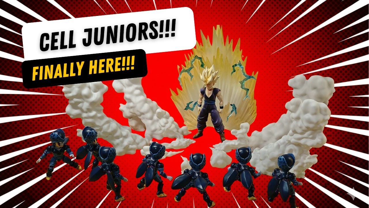Абсолютная армия Cell Jr! 💥 7 Cell Juniors завершены &mdash; распаковка и обзор от KW Studios