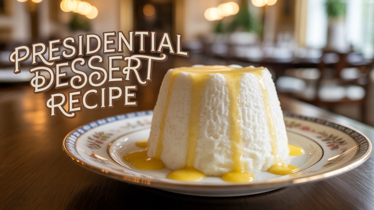 The Bizarre Dessert Served at the White House