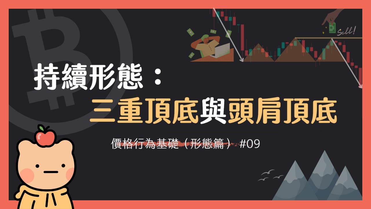 【價格行為基礎 09】什麼是三重頂底與頭肩頂底？最被誤用的形態！