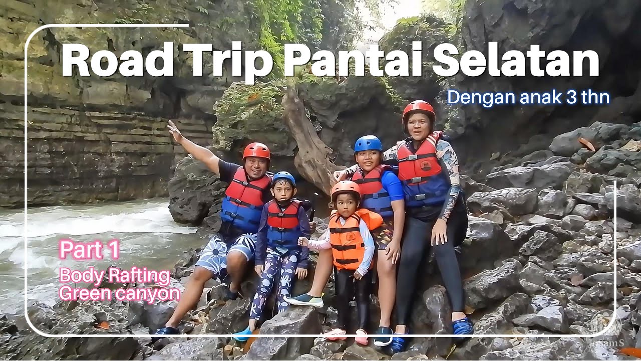 EXTREME ❗ Body Rafting Green Canyon Pangandaran terbaru bersama Balita