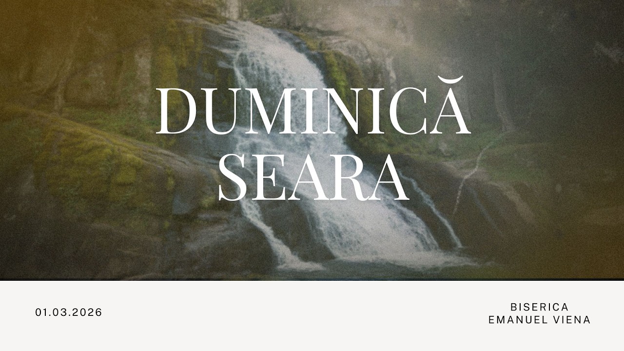 Emanuel Wien | Duminică Seara | 01.03.2026