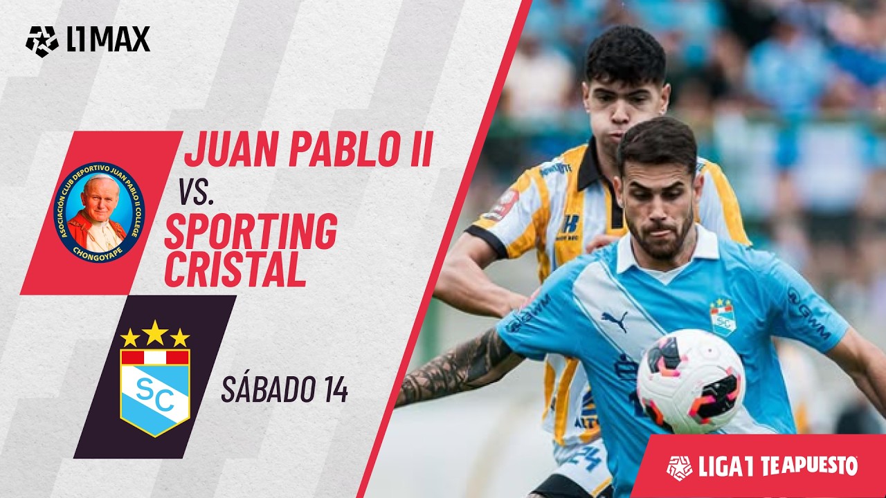 Juan Pablo II 0-2 Sporting Cristal: resumen de hoy, mejores jugadas y goles | #Liga1TeApuesto2026