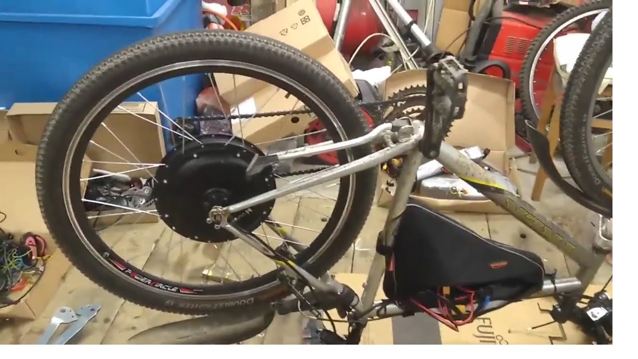 Voilamart Ebike Kit installed on Trek Mountain bike.
