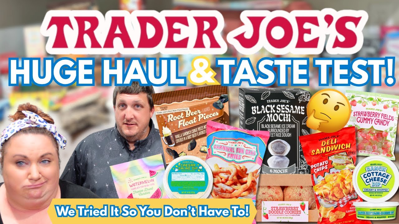 Ultimate $250 Trader Joe&rsquo;s Haul 🛒 Fun Taste Test! ☀️ What&rsquo;s New, What&rsquo;s Worth It & What We&rsquo;d Skip
