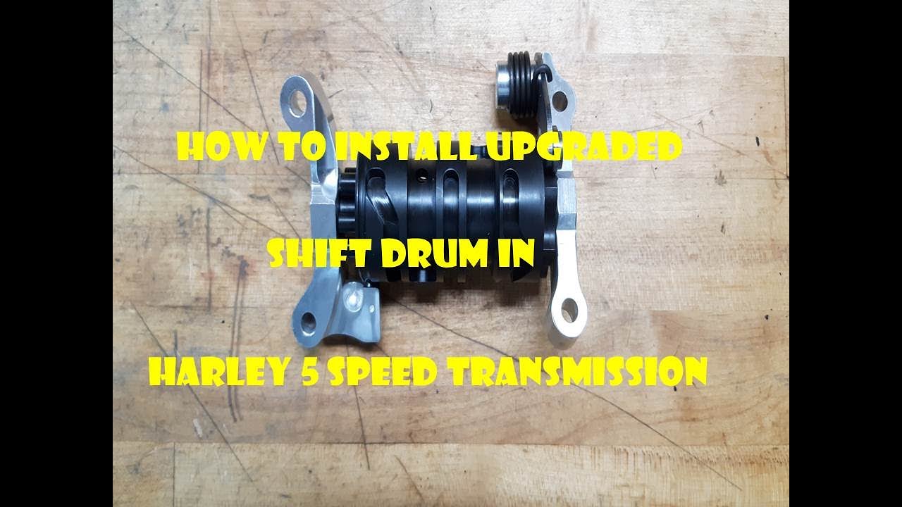 How to Install Upgraded Shift Drum in Harley 5 Speed Transmission