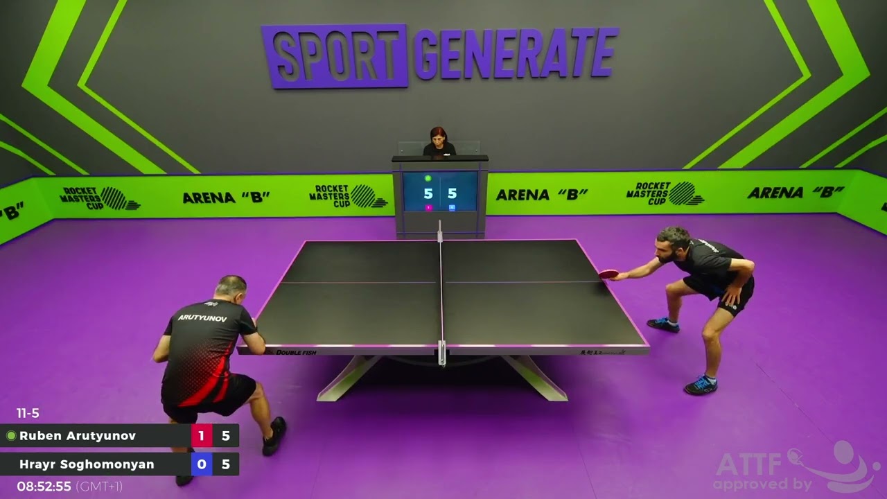Table Tennis | R.Arutyunov - H.Soghomonyan | 08.02.2026 08:45 (CET) | RMC 34785603