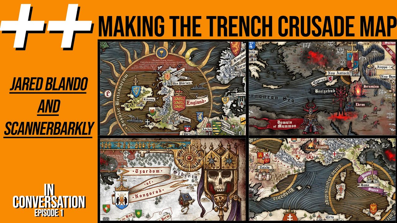 Making the Trench Crusade Map - A conversation with Jared Blando