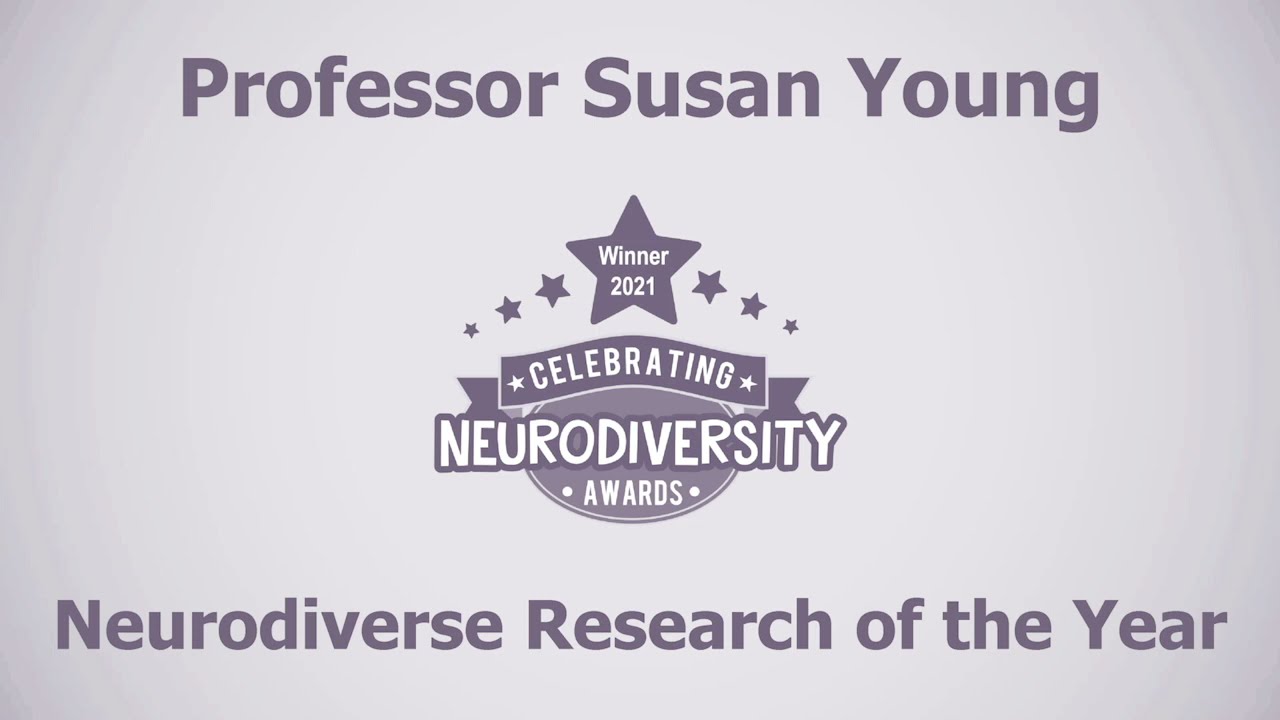 Susan Young wins neurdiversity research award 2021