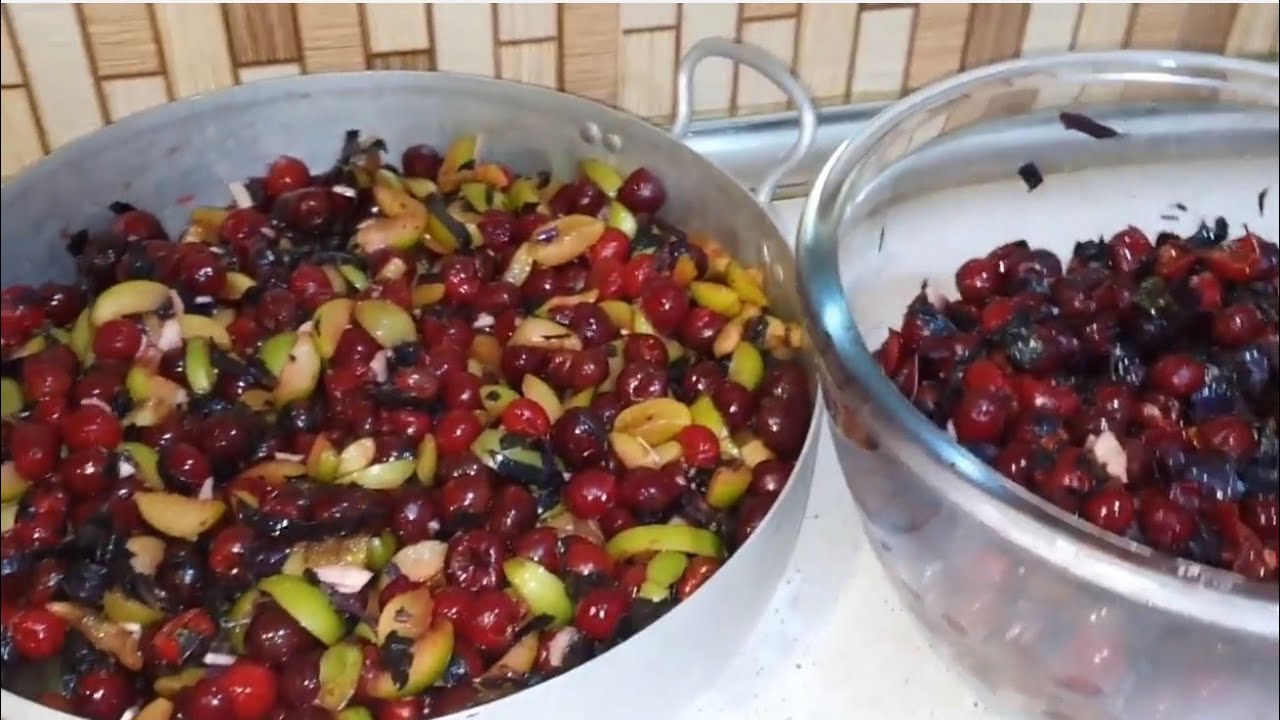 🔴QIŞLIQ VİŞNƏ DÖYMƏCİ İN HAZİRLANMASİ... ən ideal ən duzgun üsul