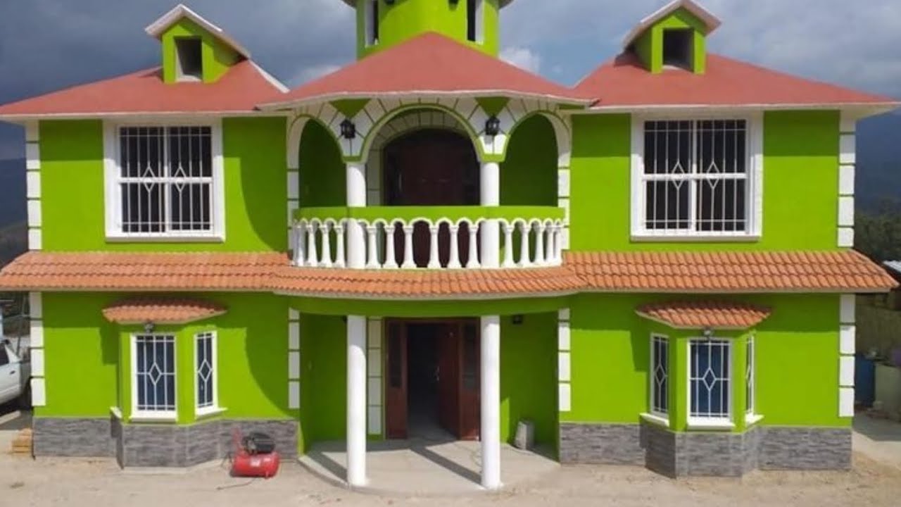 60 CASAS com FACHADAS VERDE: Harmonia e Beleza Inspiradas na Natureza! 🌿
