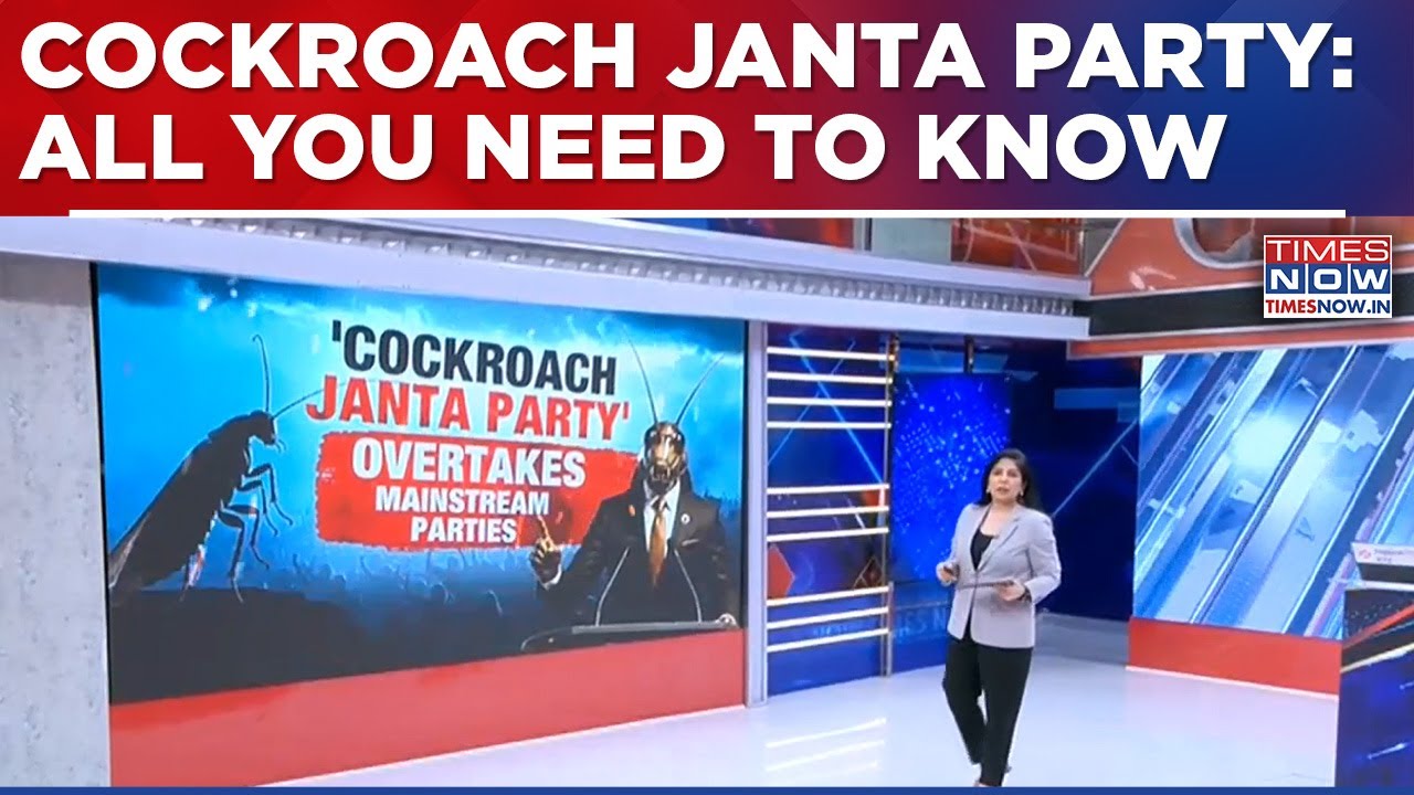 &lsquo;Cockroach Janata Party&rsquo; Goes Viral: Satirical Gen Z Movement Sparks Political Storm, What's CJP?