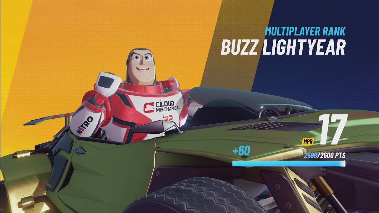 BUZZ LIGHTYEAR Rank Match Episode 2 - Disney Speedstorm