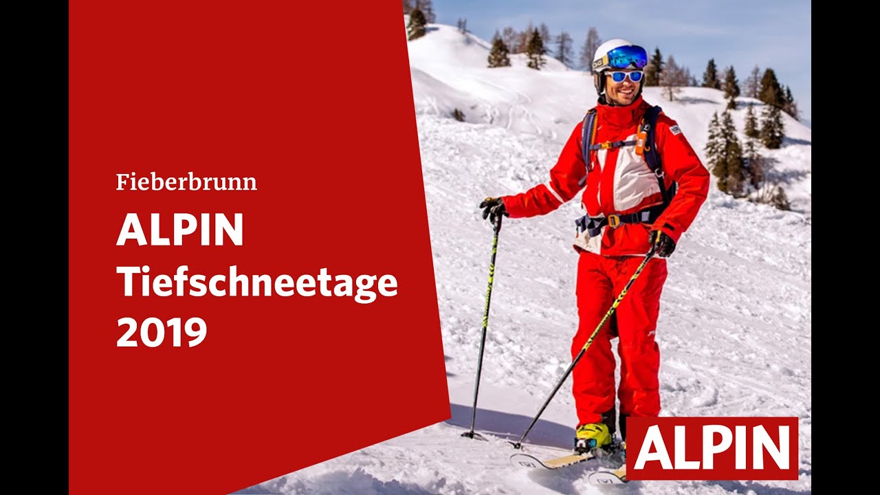 ALPIN-Tiefschneetage 2019 in Fieberbunn | AlpineFex | ALPIN - Das Bergmagazin