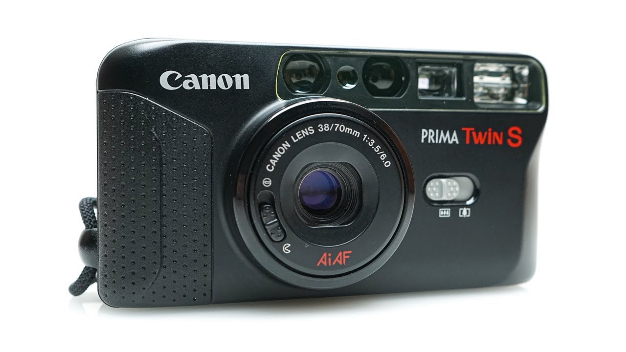 Canon Prima Twin S - Sure Shot TELEMAX Point and Shoot Film Camera