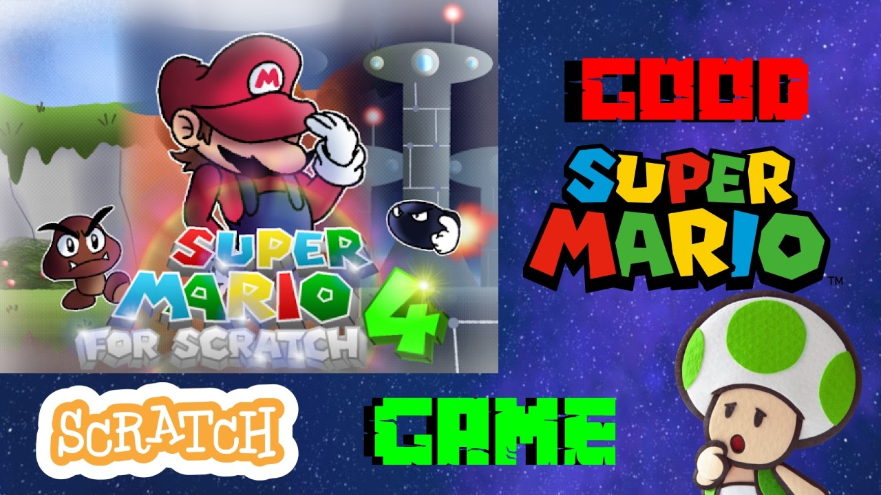 An Actual Good Super Mario  Scratch Game?