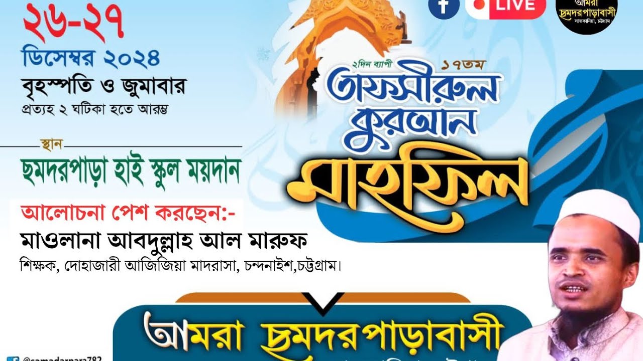 MAWLANA ABDULLAH AL MARUF।। NEW WAZZ।।।