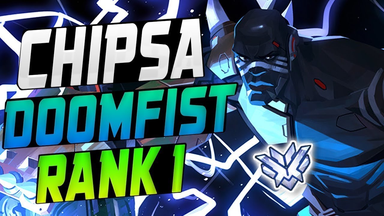 CHIPSA PRO  DOOMFIST! 43 ELIMS! [ OVERWATCH SEASON 8 TOP 500 ]