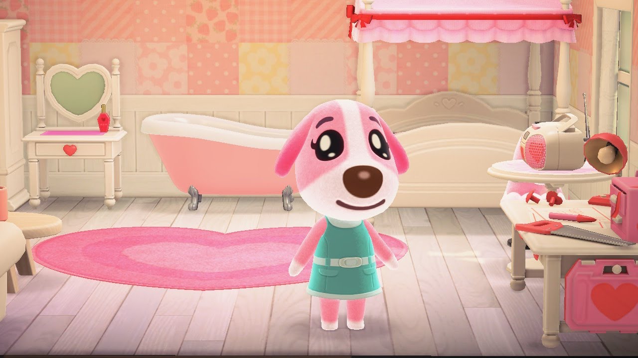 Animal Crossing New Horizons House Tour Cookie Villager