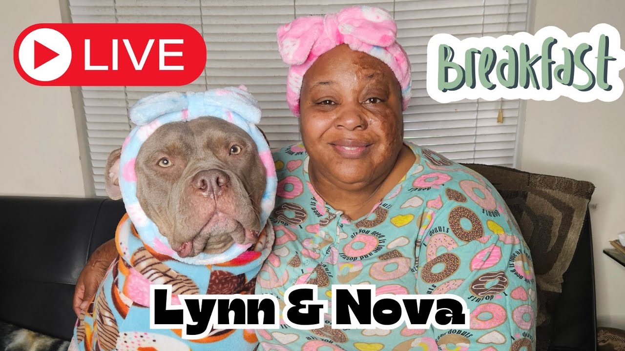 Breakfast With Lynn and Nova! 🥩🍳🐾
