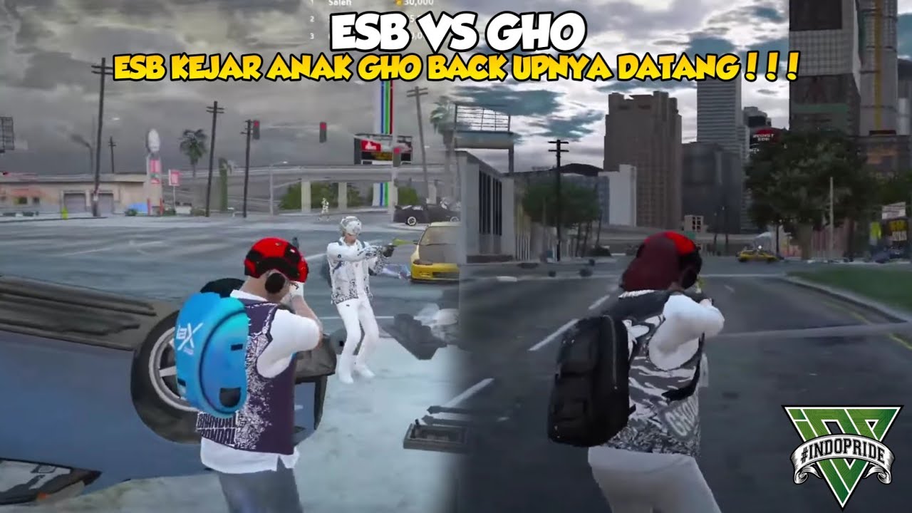 ESB KEJAR ANAK GHO BACK UPNYA DATANG!!! #ESB #GHOGANG #INDOPRIDERP 