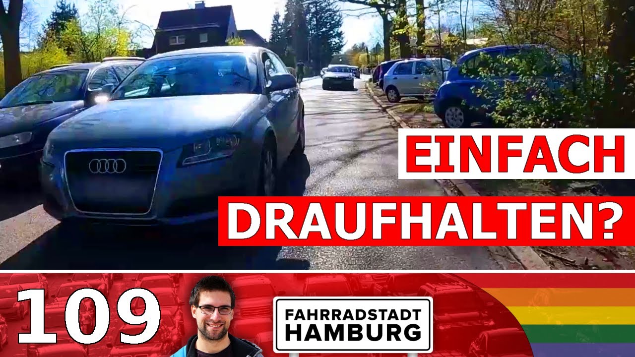 Radfahren in Hamburg (Teil 109) | Fahrrad Dashcam Hamburg